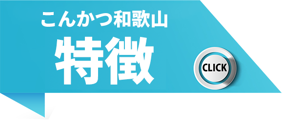 こんかつ和歌山の特徴